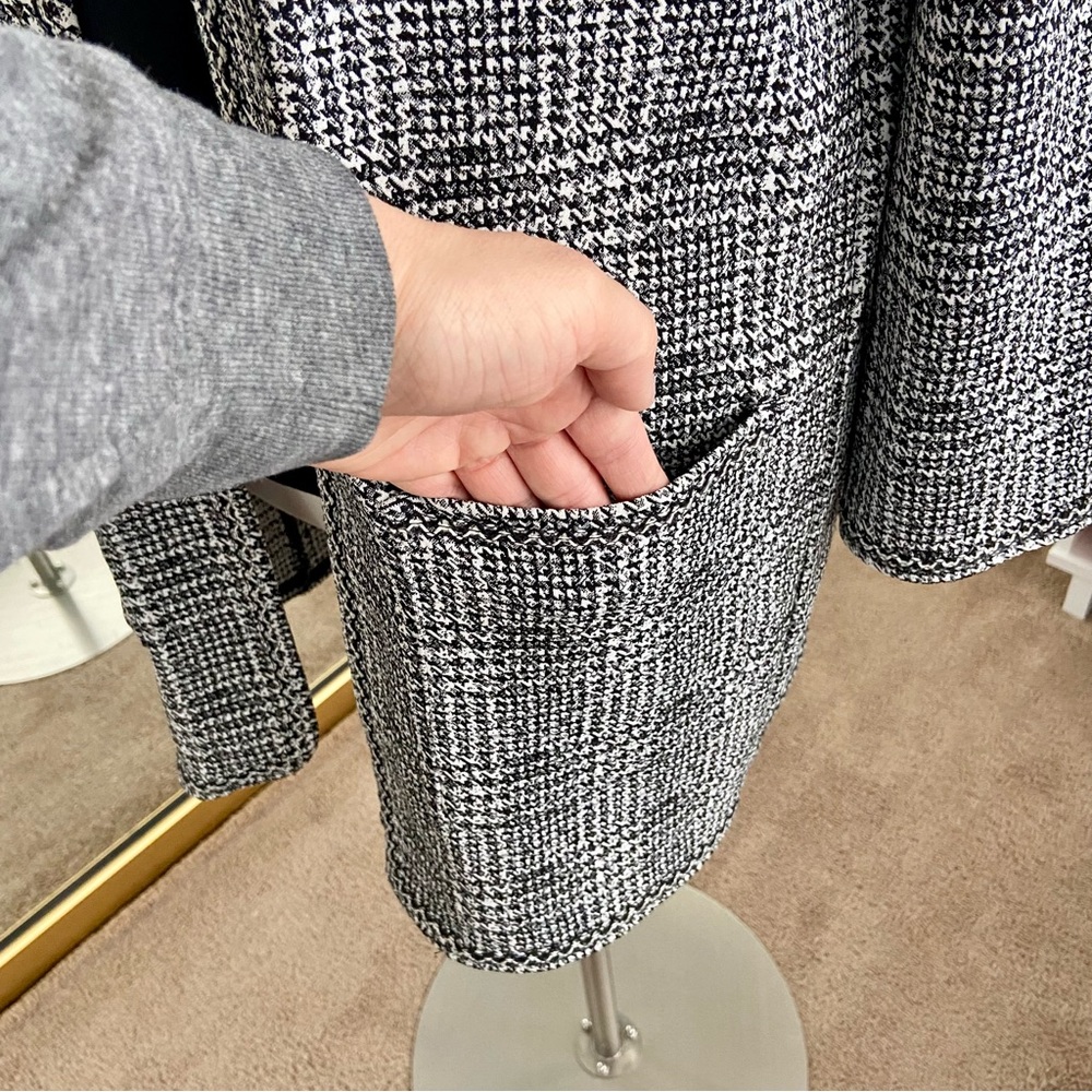 Max Studio Houndstooth Duster - image 5